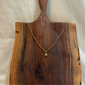 Elegant Gold Necklace w Peridot Star Pendant